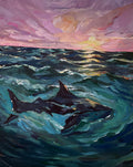 Ocean Sunset Print