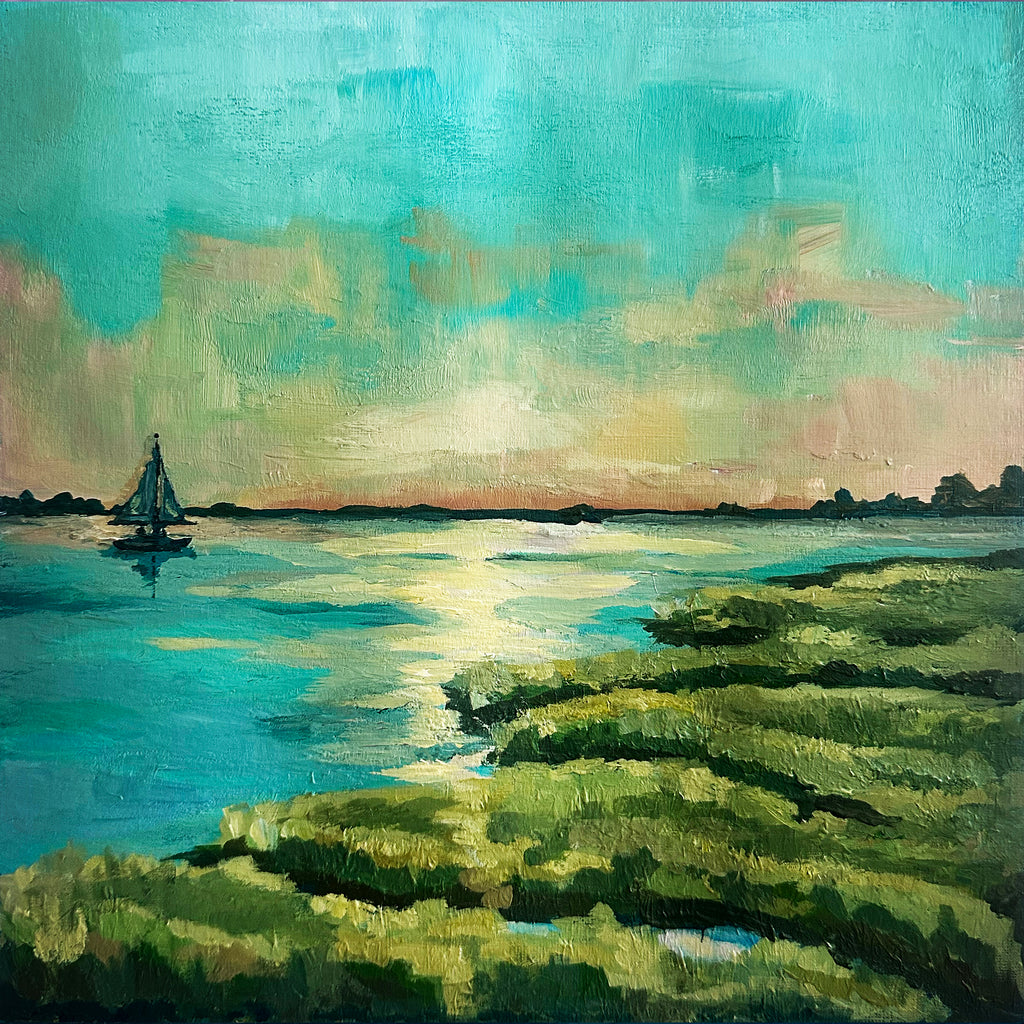 Marsh Sunset Print