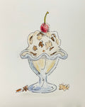 Ice Cream Sundae Print