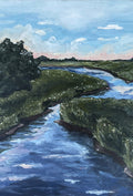 Marsh, 8x10 Original