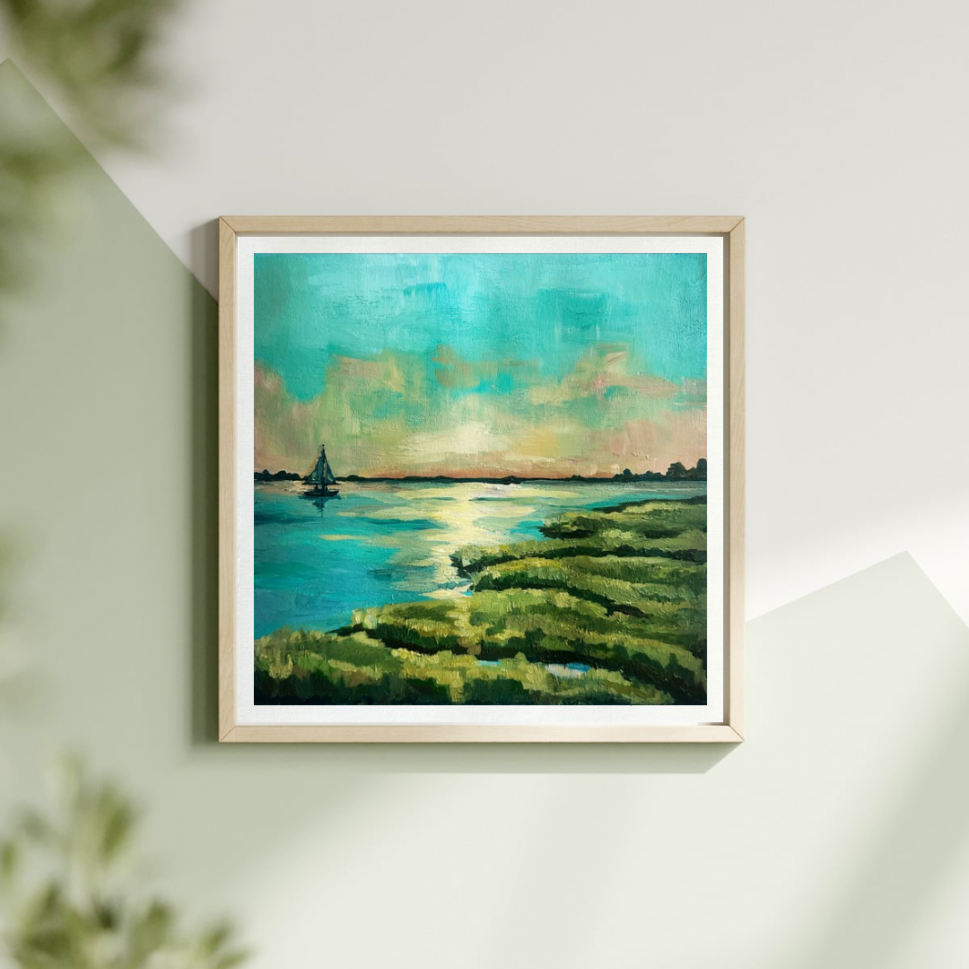 Marsh Sunset Print
